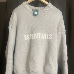 Essentials knitwear hoodie